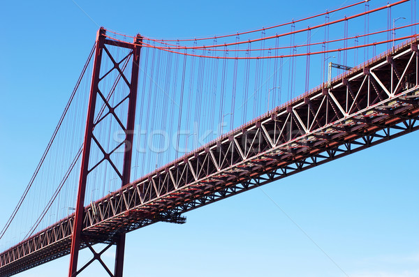 Brug Lissabon Portugal business hemel Stockfoto © inaquim