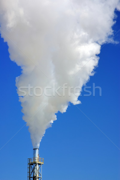煙囪 產業 工廠 天空 健康 行業 商業照片 © inaquim