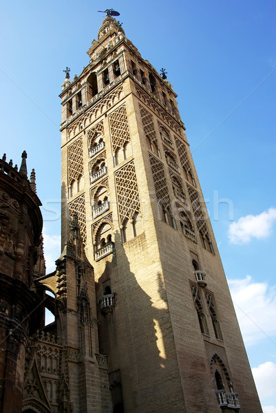 Stock photo: The Giralda Tower in Seville 