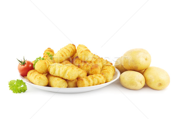 Potato croquettes Stock photo © IngaNielsen