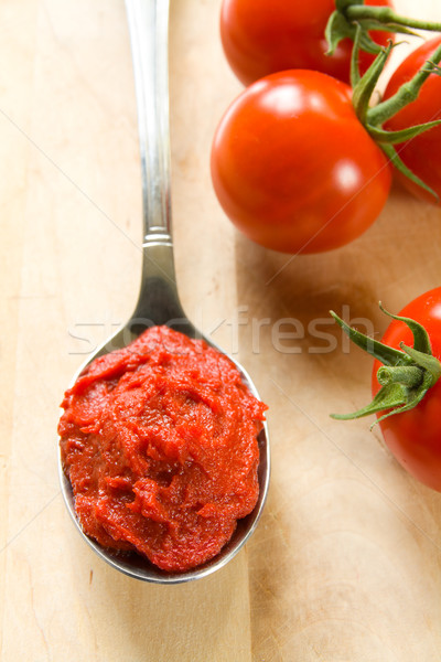 Tomato paste Stock photo © IngaNielsen