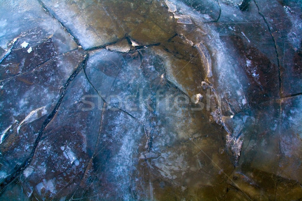 Ice texture Stock photo © IngaNielsen
