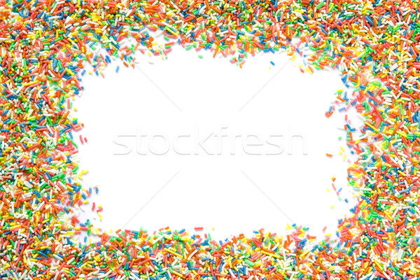 Sprinkles frame Stock photo © IngaNielsen