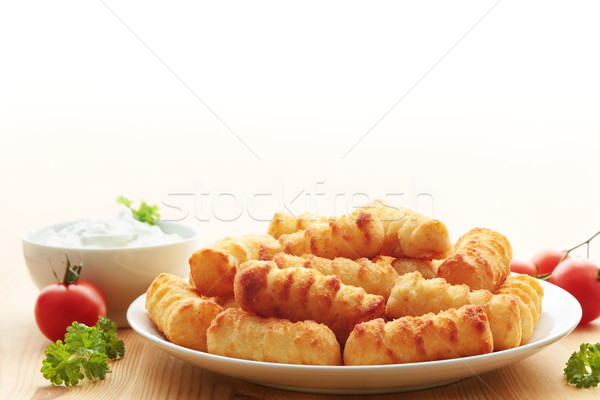 Potato croquettes Stock photo © IngaNielsen