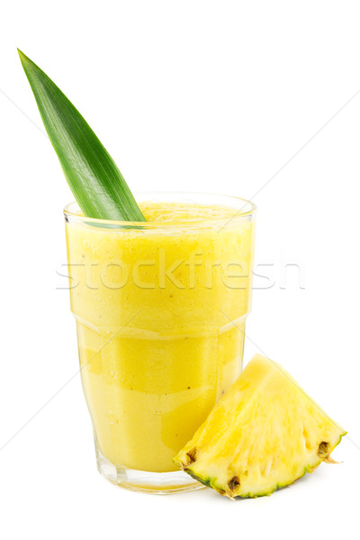 Pineapple smoothie Stock photo © IngaNielsen