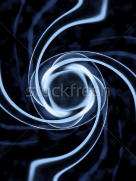 Blu nero spazio energia stile Foto d'archivio © inoj