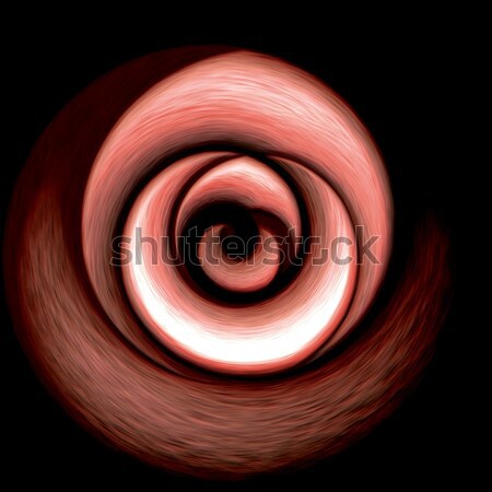 Round red abstraction  Stock photo © inoj