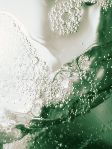 Decorativo verde bolle acqua texture sfondo Foto d'archivio © inoj