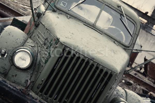Old truck in dump  Stock photo © inoj