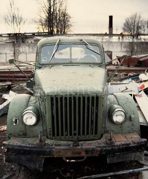 Old truck in dump  Stock photo © inoj