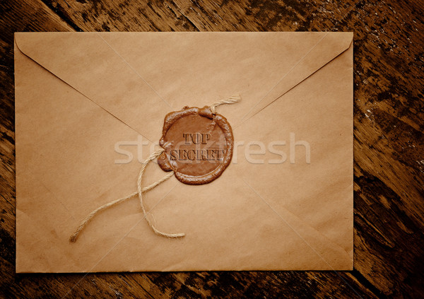 top secret envelope with stamp  Stock photo © inxti