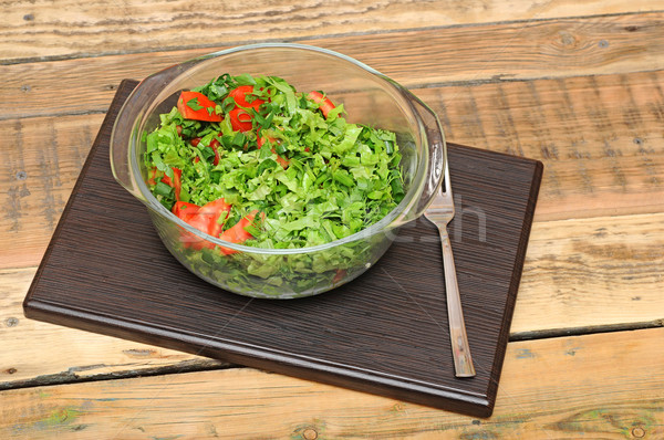 fresh vegetable salad Stock photo © inxti