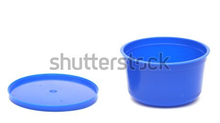 blue plastic can Stock photo © inxti