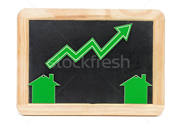 Bar graph of growth Stock photo © inxti