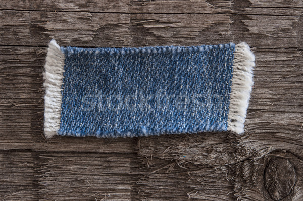 Tissu denim jeans texture bois [[stock_photo]] © inxti