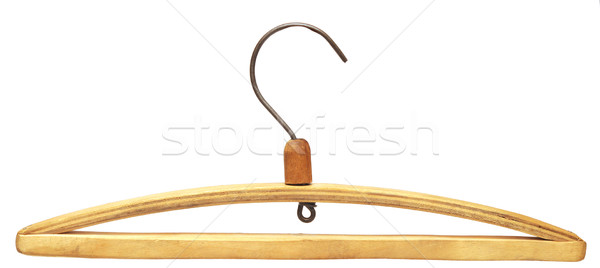 Wooden coat hanger  Stock photo © inxti