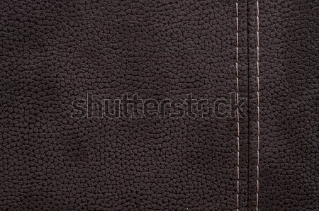 Texture brown leather Stock photo © inxti