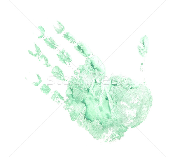 handprints on a white background Stock photo © inxti