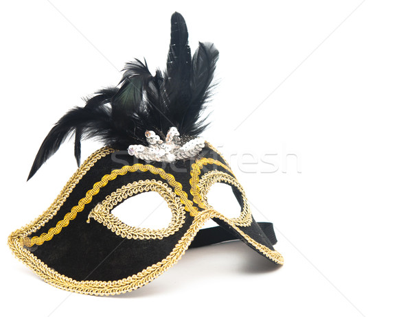 Carnaval masker geïsoleerd ogen schoonheid kunst Stockfoto © inxti