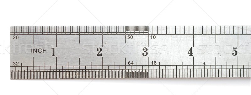 Metal ruler  Stock photo © inxti