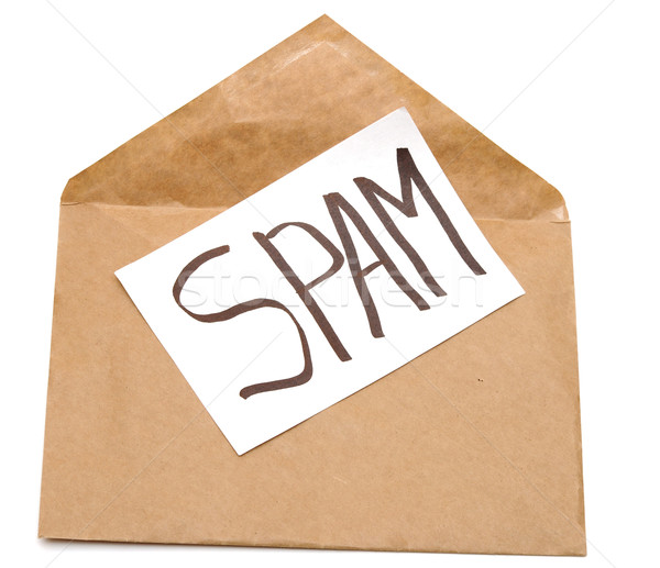 [[stock_photo]]: Spam · mail · courriel · mot · trash · publicité