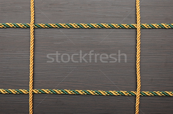 Stock foto: Farbenreich · Seil · Rahmen · Holz · Papier · Holz