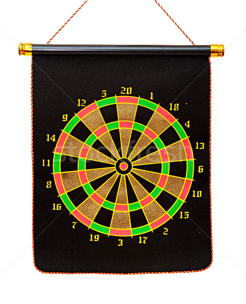 Dart board isolated on white background Stock photo © inxti