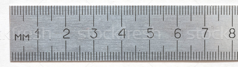 Metric steel ruler Stock photo © inxti