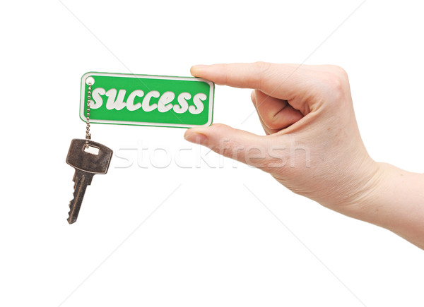 Handing over keys to success Stock photo © inxti