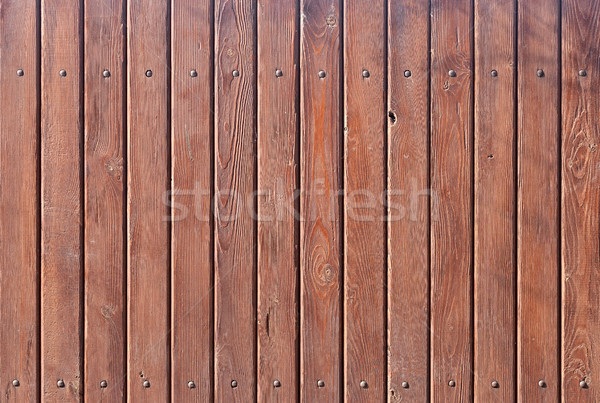 Stock photo: old, grunge wood panels used as background 