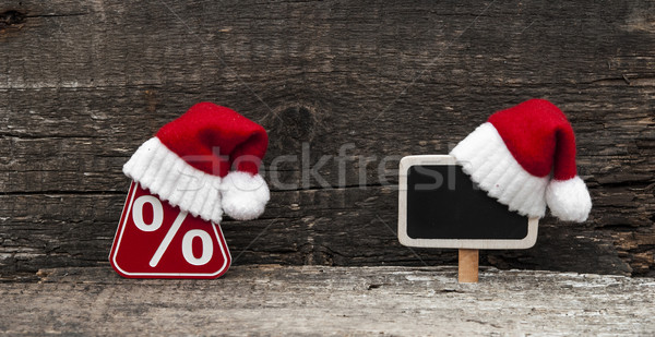 Sale, shopping and discounts for Christmas gifts. Stock photo © inxti