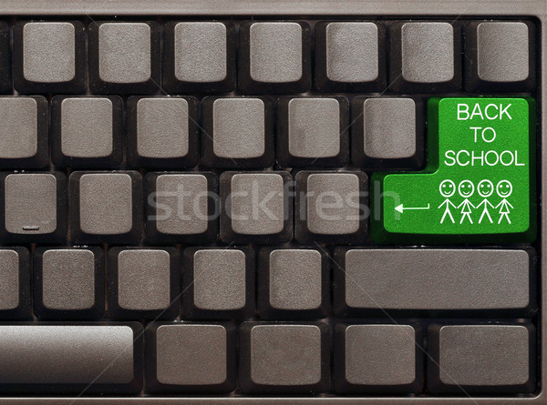Computer keyboard ' Back to school '  Stock photo © inxti