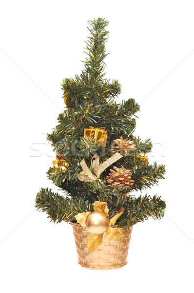 Decorated christmas tree  Stock photo © inxti