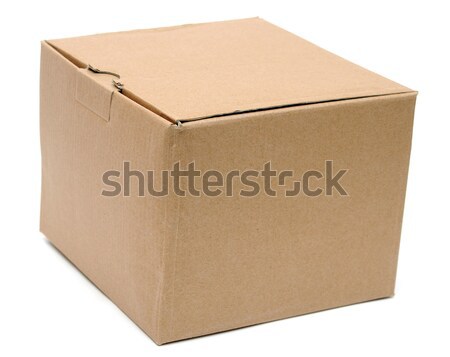 Cardboard box Stock photo © inxti