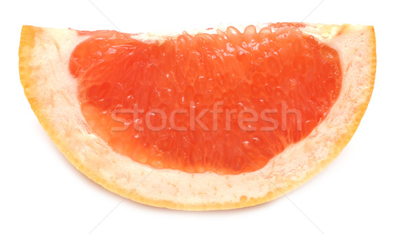 Grapefruit felie alb roşu mic dejun suc Imagine de stoc © inxti