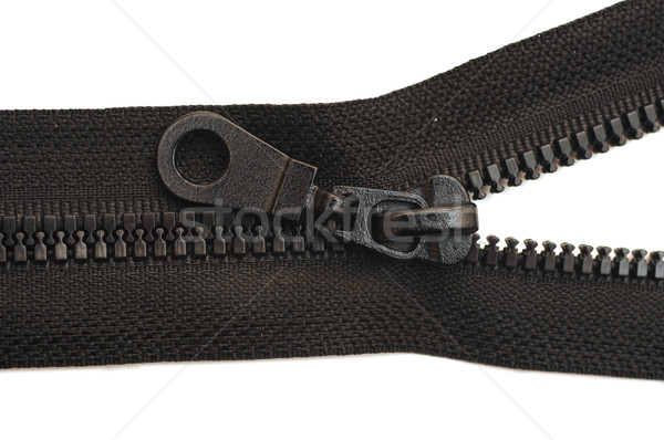 Black zipper Stock photo © inxti