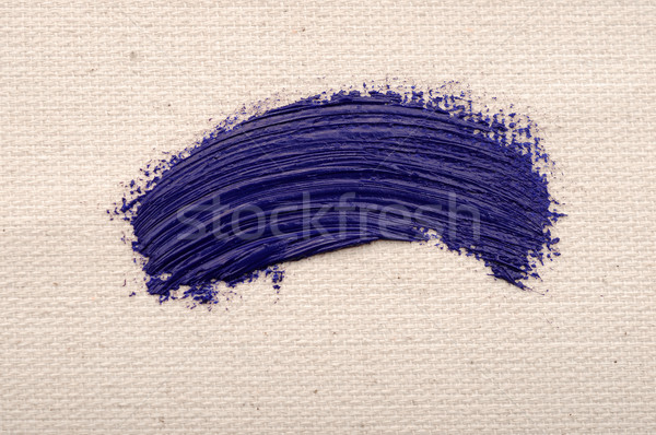 Kék ecset gyermek rajz folyadék stílus Stock fotó © inxti