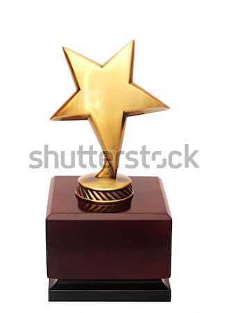 Star award on the white background  Stock photo © inxti