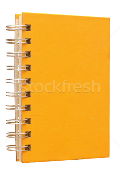 yellow note book isolate on white background  Stock photo © inxti