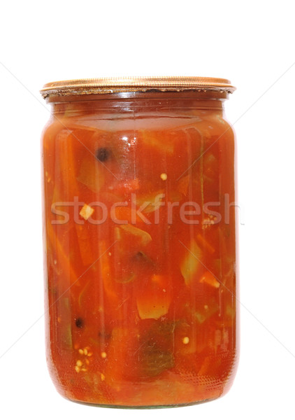 salad vegetables canned harvested in the winter  Stock photo © inxti