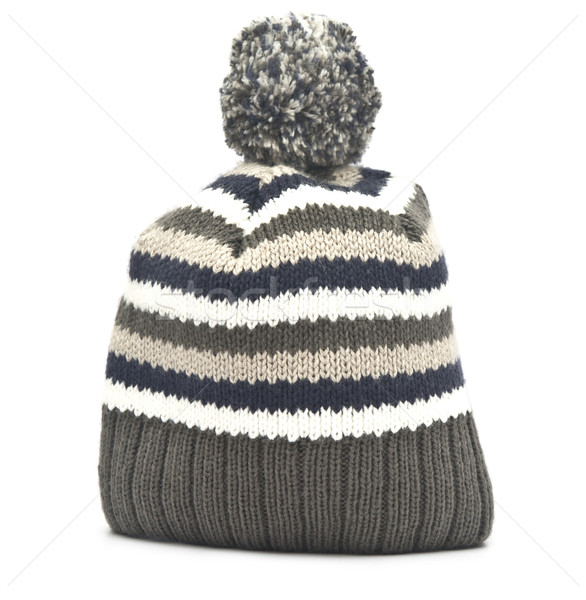 Wool hat on white background Stock photo © inxti