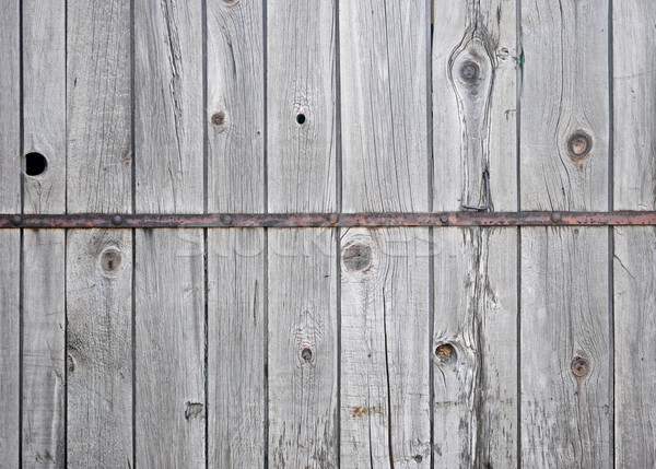old gray wooden plank wall  Stock photo © inxti