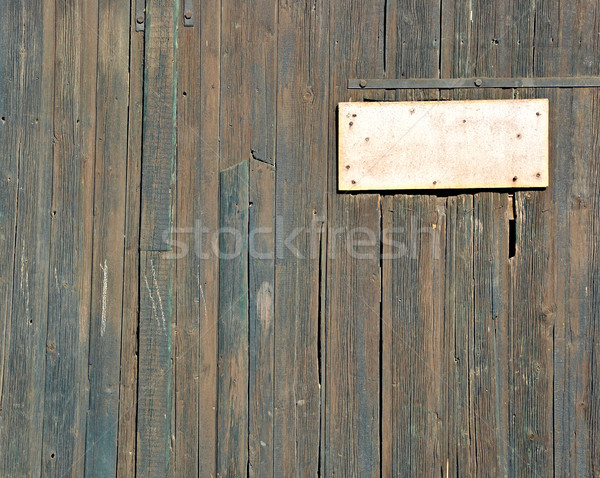 Old Crusty Signboard Stock photo © inxti