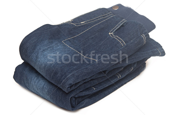 Stack of jeans Stock photo © inxti
