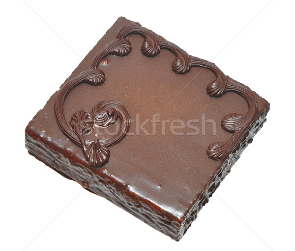 chocolate cake Stock photo © inxti