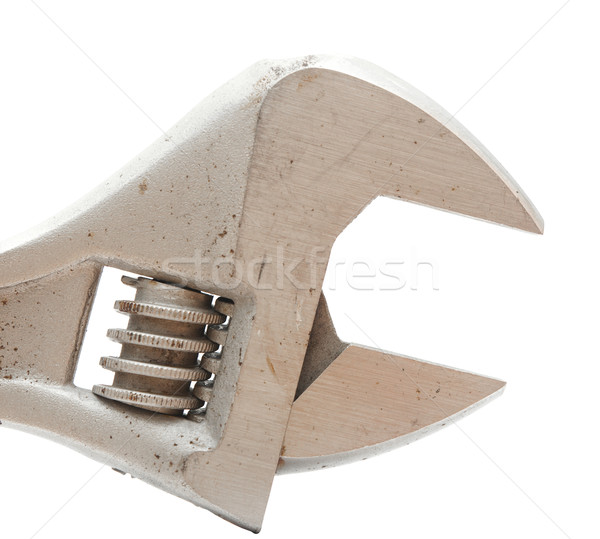 Close-up of an adjustable wrench  Stock photo © inxti