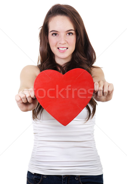 Teen love Stock photo © iodrakon