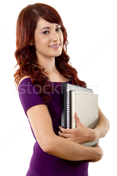 Casual Female Student Stock photo © iodrakon