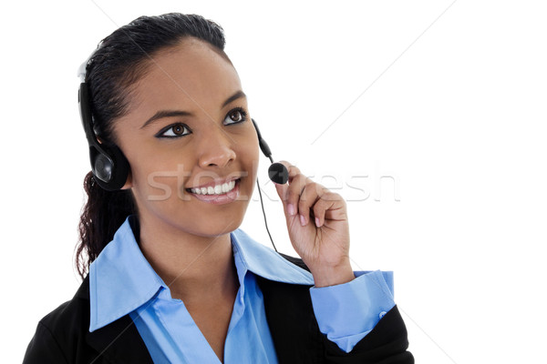 Call center operator Stock photo © iodrakon