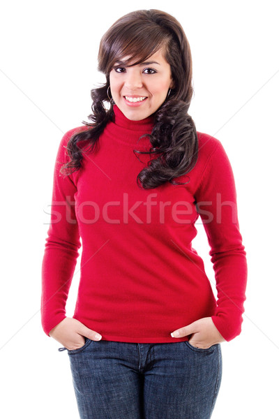 Casual woman Stock photo © iodrakon